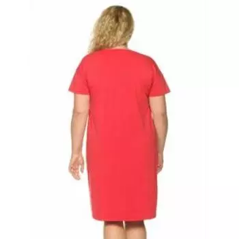Платье женское, размер XL, цвет красный