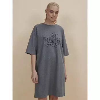 Платье женское, размер XL, цвет серый