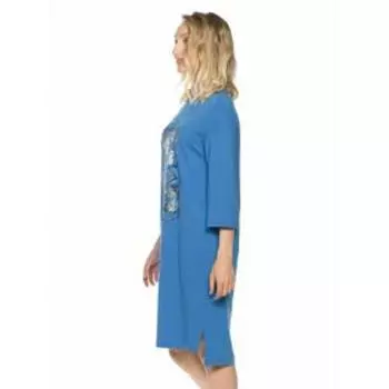 Платье женское, размер XL, цвет синий