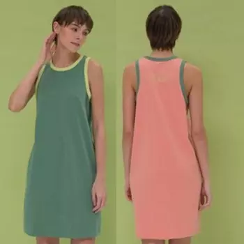 Платье женское, размер XL, цвет зелёный