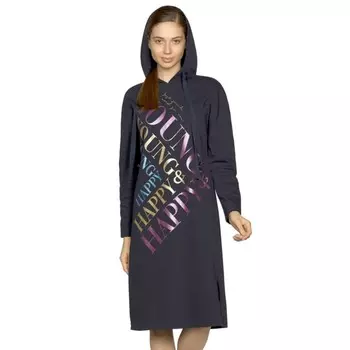 Платье женское, размер XS, цвет черника