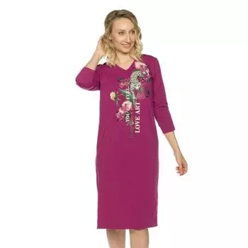 Платье женское, размер XS, цвет пурпурный