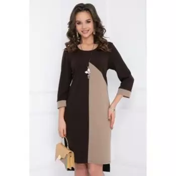 Платье женское «Реджелло браун», размер 54