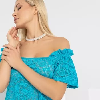 Платье женское «Роскошный эффект», размер 46