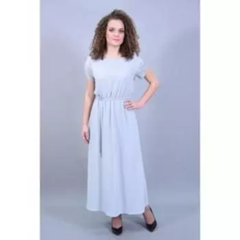 Платье женское, с поясом, размер 52