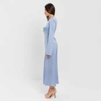 Платье женское шёлковое MIST: Classic Collection размер 44, голубое