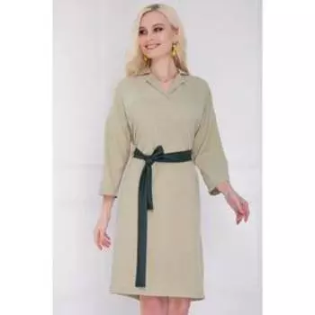 Платье женское «Тинако олива», размер 54