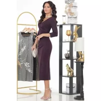 Платье женское «В свете неонов», размер 48