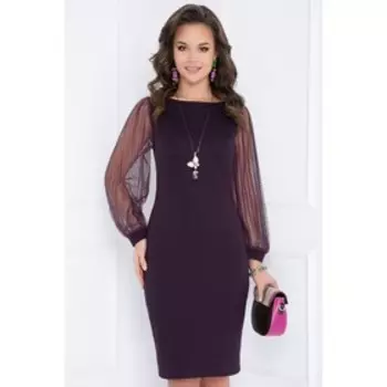 Платье женское «Вилла плум», размер 48