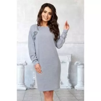 Платье женское «Витэлия грей блу», размер 52