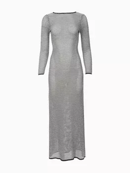 Платье вязаное макси женское MIST, размер S