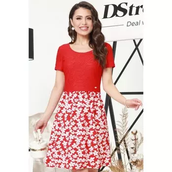 Платье женское «Яркое настроение», размер 48