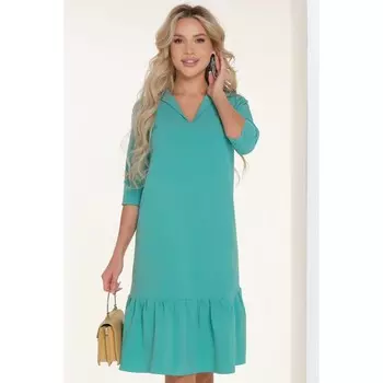 Платье женское «Жиньола бирюза», размер 50