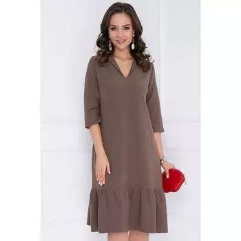 Платье женское «Жиньола капучино», размер 48