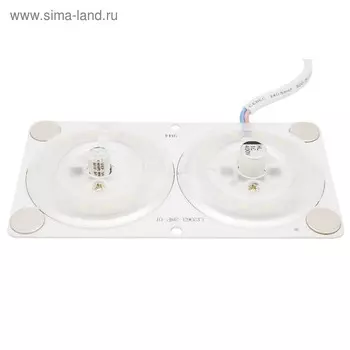 Плата светодиодная 02-17, 220 В, 24 Вт, SMD2835, 6500К, 80Лм/Вт, IP20