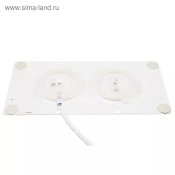 Плата светодиодная 02-22, 220 В, 24 Вт, SMD2835, 4000К, 80Лм/Вт, IP20