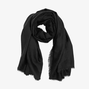 Платок женский, цвет чёрный, размер 125х125