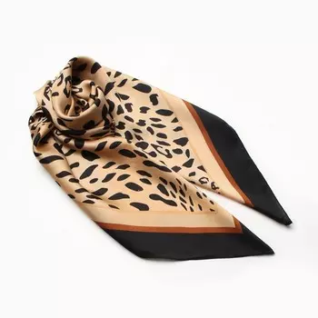 Платок женский MINAKU 70*70 см, черный