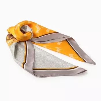 Платок женский MINAKU р-р 70*70 см, цв. оранжевый