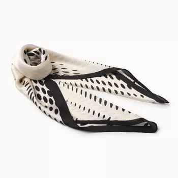 Платок женский MINAKU, размер 7070 см, чёрный