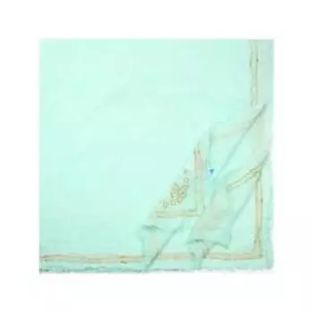 Платок женский, размер 140х140, цвет мятный