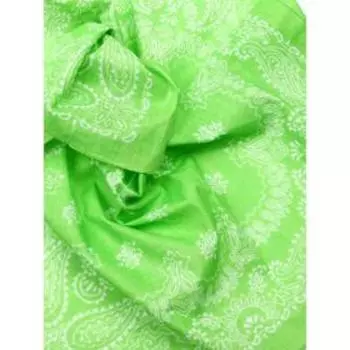 Платок женский, размер 50х50, цвет салатовый