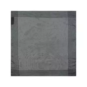 Платок женский, размер 53х53, цвет чёрный