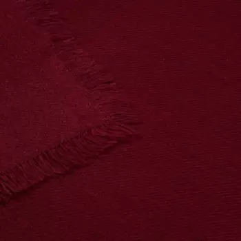 Платок женский шерстяной, цвет бордовый, размер 75х75 см