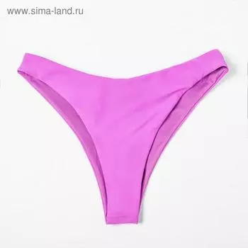 Плавки бразилиана купальные женские MINAKU Summer time, размер 48, сиреневая