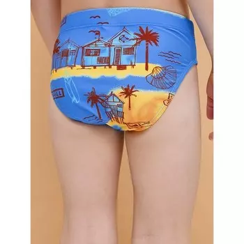 Плавки для мальчиков, рост 98 см, цвет синий