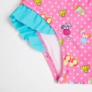 Плавки купальные для девочек MINAKU с декором, рост 86-92 см