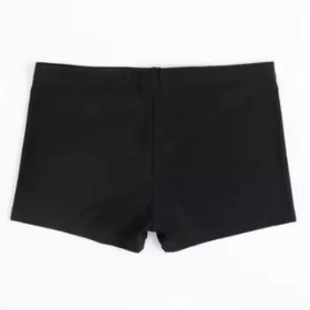 Плавки купальные для мальчика MINAKU однотонные цвет чёрный, рост 146-152