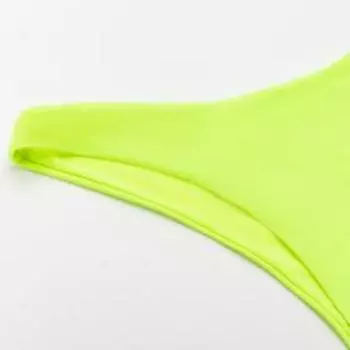 Плавки купальные женские MINAKU "Summer time", размер 42, цвет жёлтый