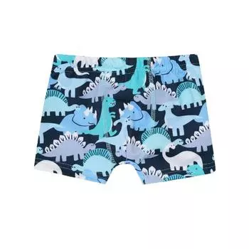 Плавки-шорты для мальчиков «Пляжная история», рост 128 см