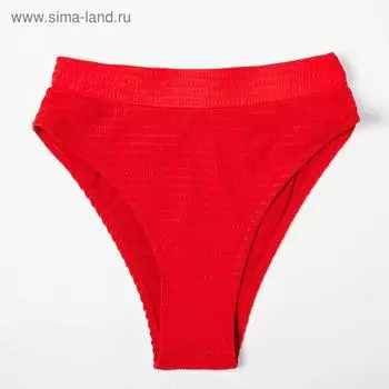 Плавки слипы купальные женские MINAKU Summer, размер 42, красная