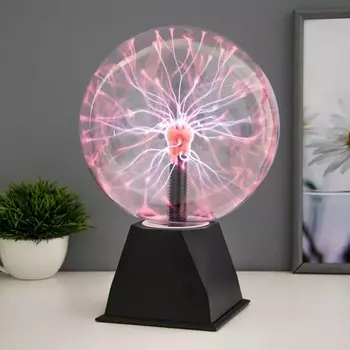 Плазменный шар «Большой» черный 101029 см RISALUX