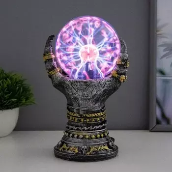 Плазменный шар «Ручища» серый 141422 см RISALUX