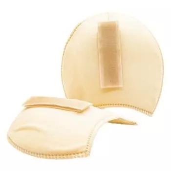 Плечевые накладки с липучкой (S), реглан, бежевый, 110x100x11 мм, упак./5 пар, Prym