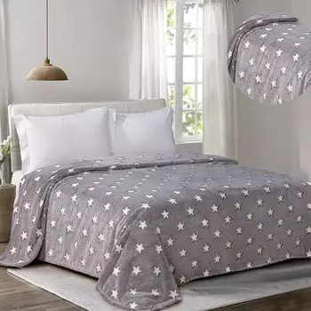 Плед 150х200см, велсофт, 280г/м 100% полиэстер