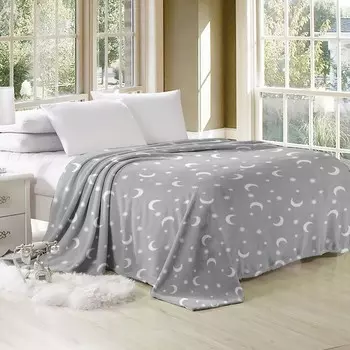 Плед 150х200см, велсофт, 280г/м, 100% полиэстер