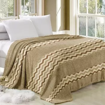 Плед 180х200см, корал-флис 190г/м, 100% полиэстер