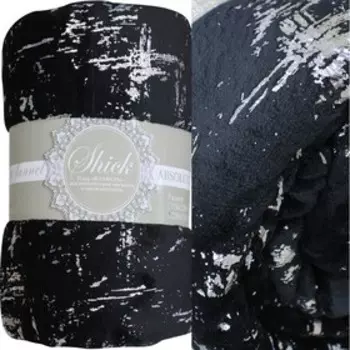 Плед Absolute, размер 150 × 200 см, цвет чёрный