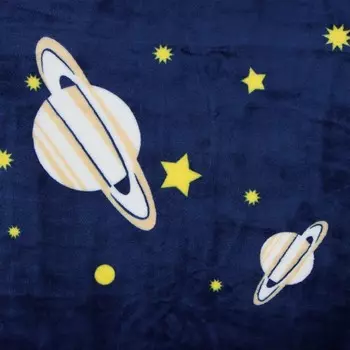 Плед Адель Звездное небо 100х140см, велсофт 280г/м, пэ 100%