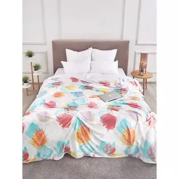 Плед Aquarelle, размер 200х220 см, цвет мультиколор