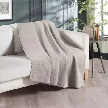 Плед Arya Home Softy, размер 150x200 см, цвет кремовый