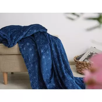 Плед Asterism, размер 150х200 см, цвет синий