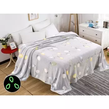 Плед «Бамбук неон» 2 сп, размер 180x200 см