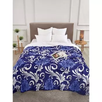 Плед Bridge, размер 180х200 см, цвет синий