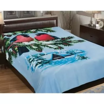 Плед Bullfinch friends, размер 130х170 см