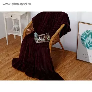 Плед Carre 1.5 сп, размер 150 x 200 см, велсофт